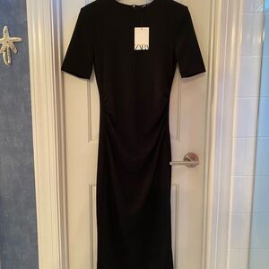 NWT Zara Black Dress